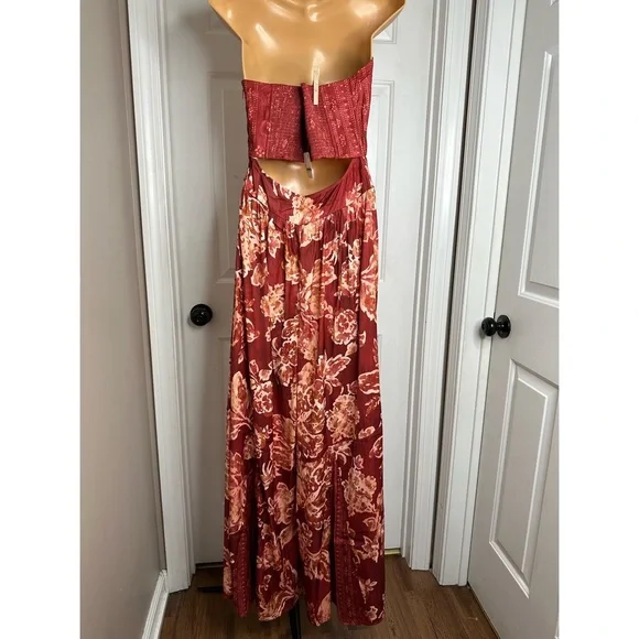 Anthropologie Silky Juliet Jumpsuit
